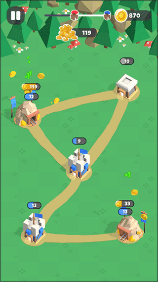 城堡爭(zhēng)奪戰(zhàn)無(wú)限金幣版