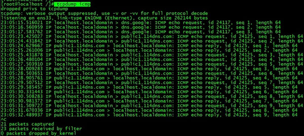 Tcpdump Tcpdump