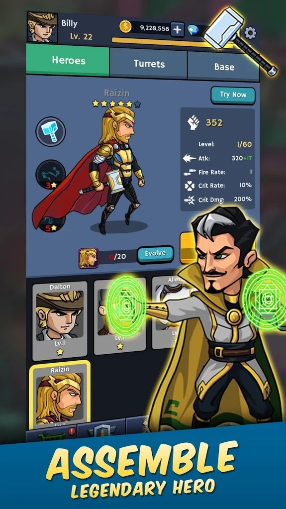 僵尸戰爭空閑防御