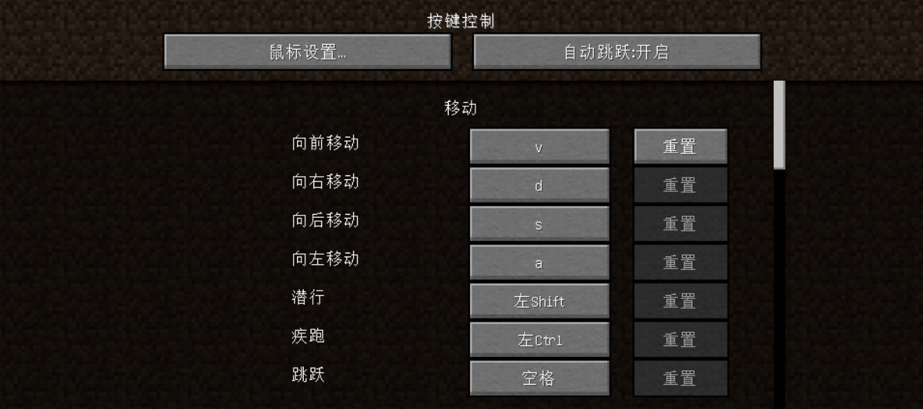 我的世界怎么改移動控制鍵-我的世界改變移動控制鍵的方法