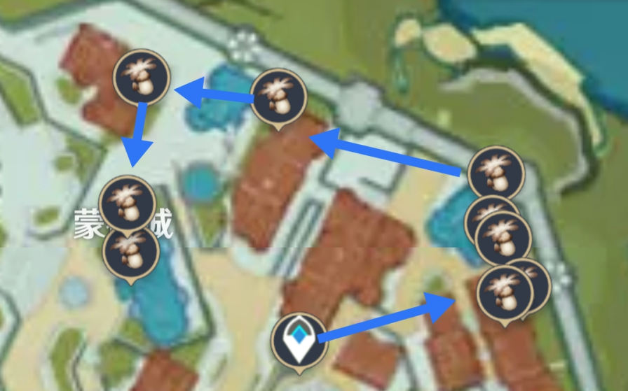 原神4.5慕風蘑菇去哪里采集-原神4.5慕風蘑菇采集路線一覽 原神4.5慕風蘑菇去哪里采集-原神4.5慕風蘑菇采集路線一覽