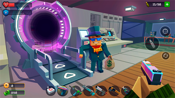 像素戰(zhàn)斗僵尸突襲MOD菜單