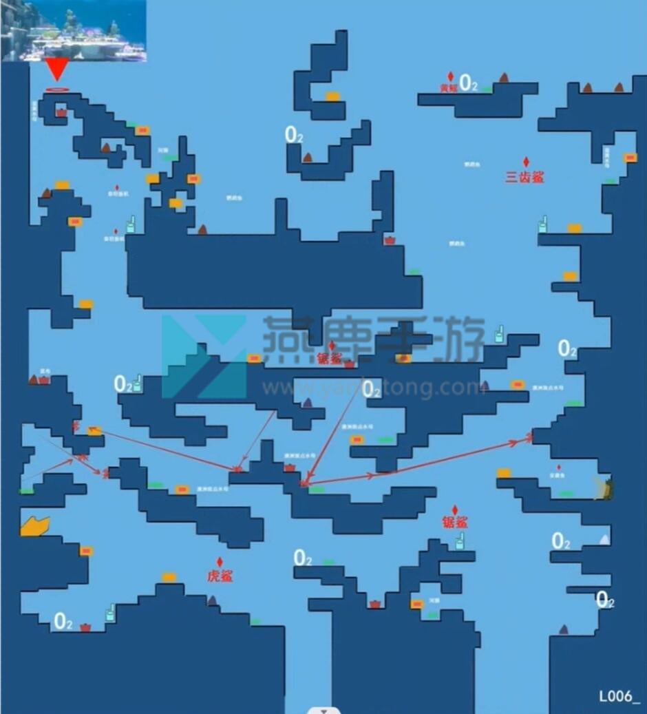 潛水員戴夫地圖有什么-潛水員戴夫地圖大全