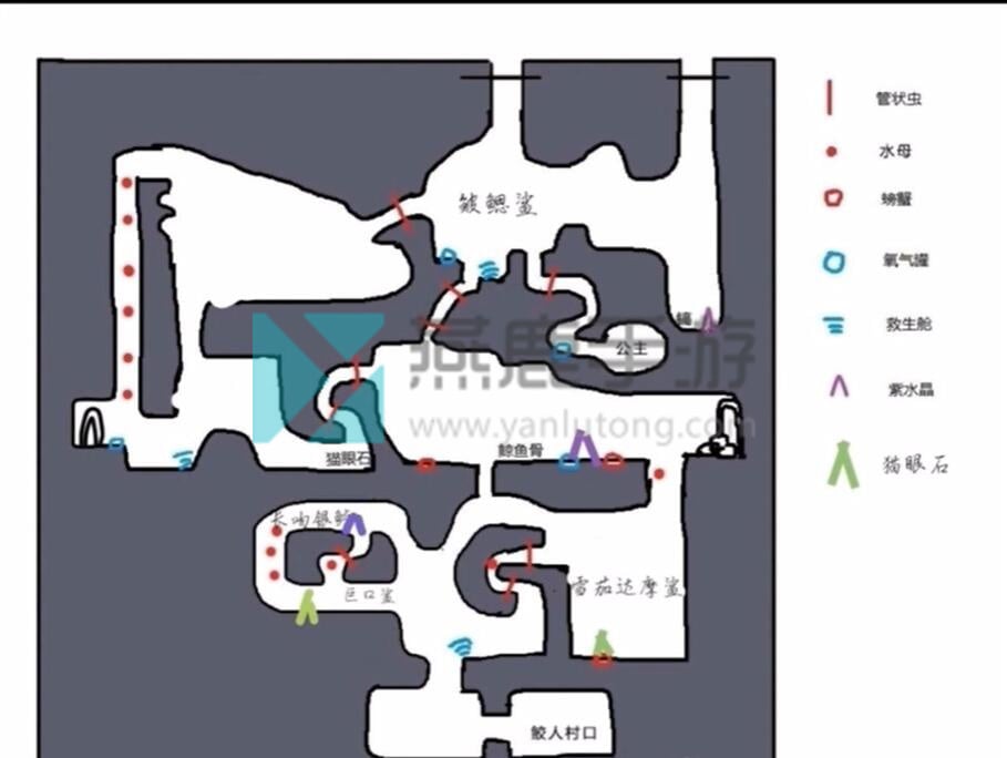 潛水員戴夫地圖有什么-潛水員戴夫地圖大全