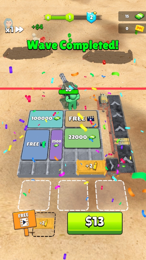 彈藥狂熱塔炮防御功能菜單