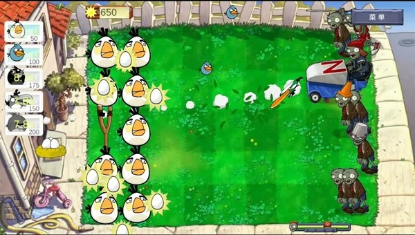 憤怒的小鳥大戰(zhàn)僵尸