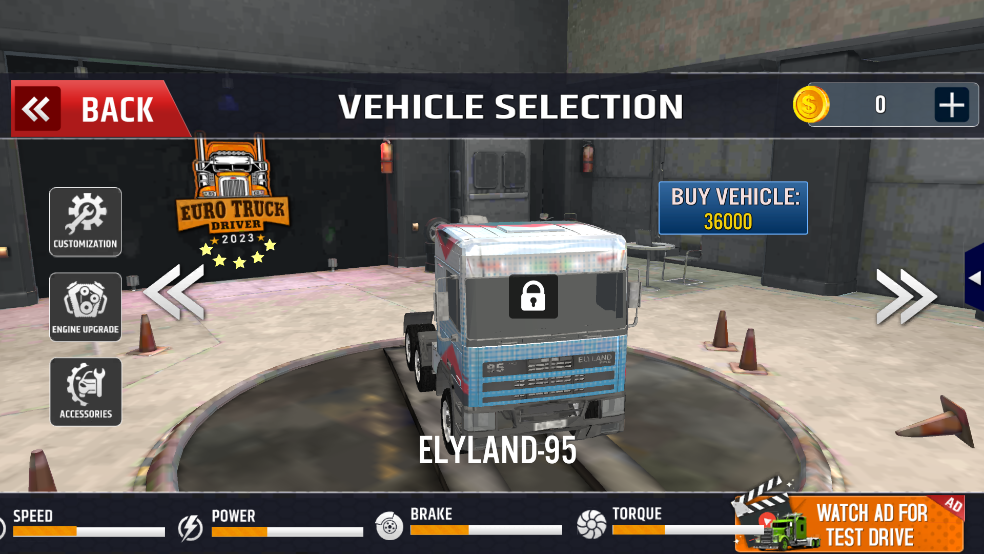 歐洲卡車司機無限金幣版