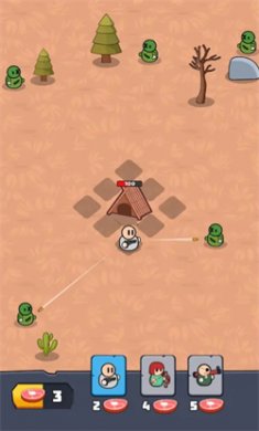 基地防御僵尸生存游戲