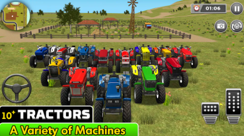 拖拉機耕種模擬