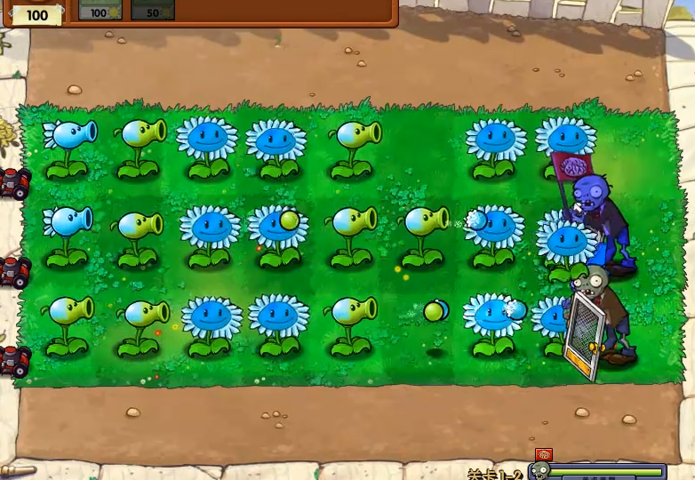 植物大戰(zhàn)僵尸寒冰版