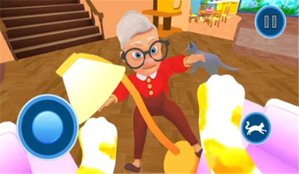 我是小貓混沌3D逃離奶奶家游戲(Mischief Meow Cat Simulator)