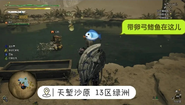 怪物獵人荒野釣魚支線任務怎么做-怪物獵人荒野釣魚支線任務流程一覽