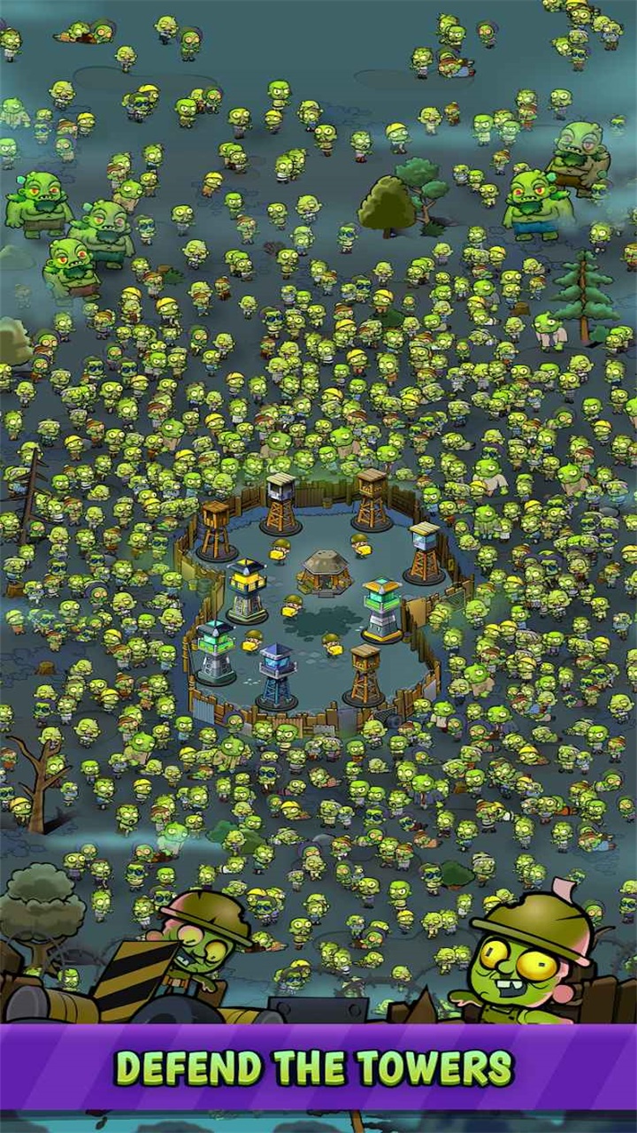 僵尸塔無限金幣無限鉆石版