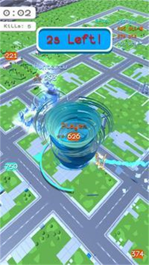 龍卷風摧毀停車場最新版