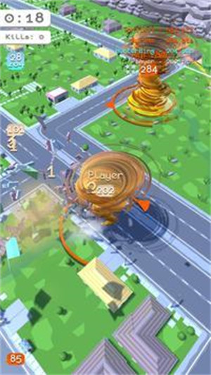 龍卷風摧毀停車場最新版