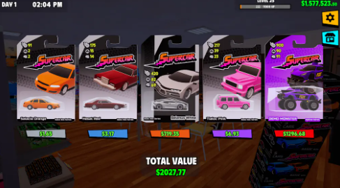 超級跑車收藏模擬器