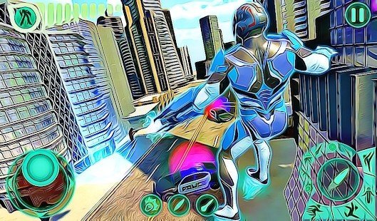 大城市飛行英雄