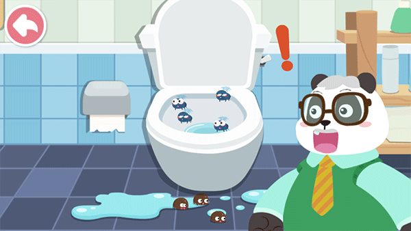 寶寶家園清潔游戲