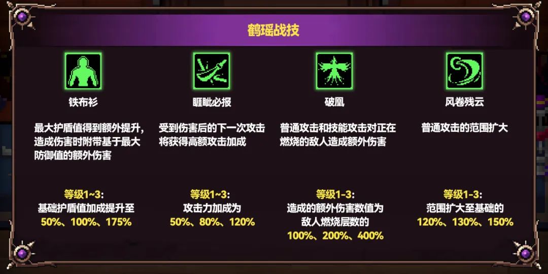 戰魂銘人鶴瑤技能是什么-戰魂銘人鶴瑤技能介紹