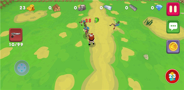 兩個(gè)家伙與僵尸無(wú)限鉆石