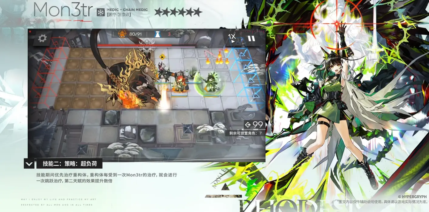 明日方舟Mon3tr怎么樣-明日方舟Mon3tr詳細(xì)介紹