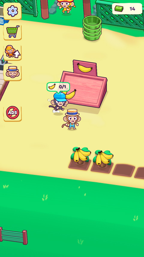 猴子超市無限鈔票版