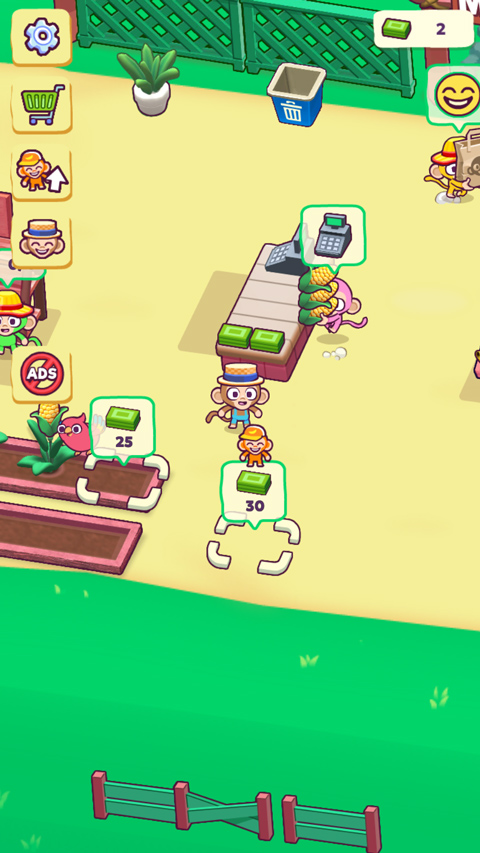 猴子超市無限鈔票版