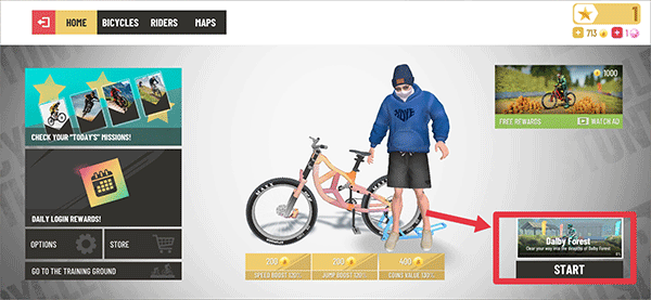 越野自行車特技2最新版