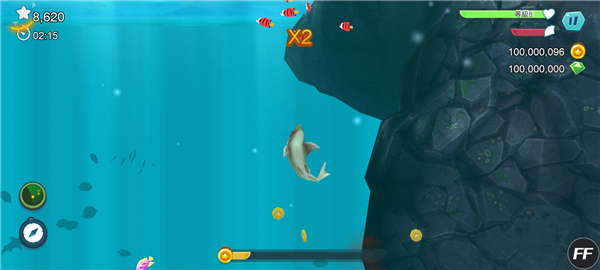 饑餓鯊進(jìn)化無(wú)限鉆石金幣免費(fèi)版