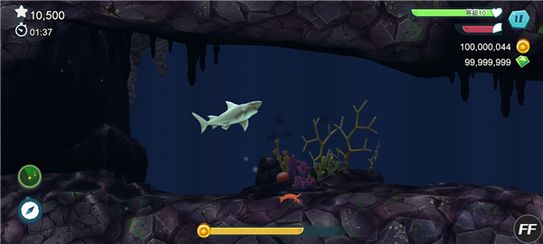 饑餓鯊進(jìn)化無(wú)限鉆石金幣免費(fèi)版