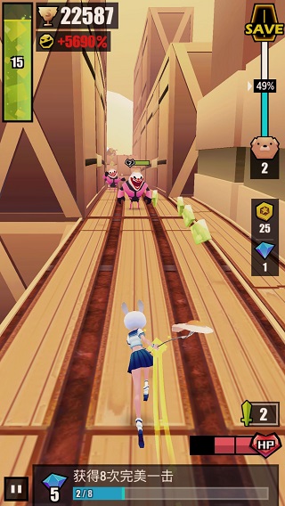 戰(zhàn)斗少女跑酷服裝全部解鎖