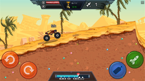 瘋狂卡車挑戰賽無限金幣版