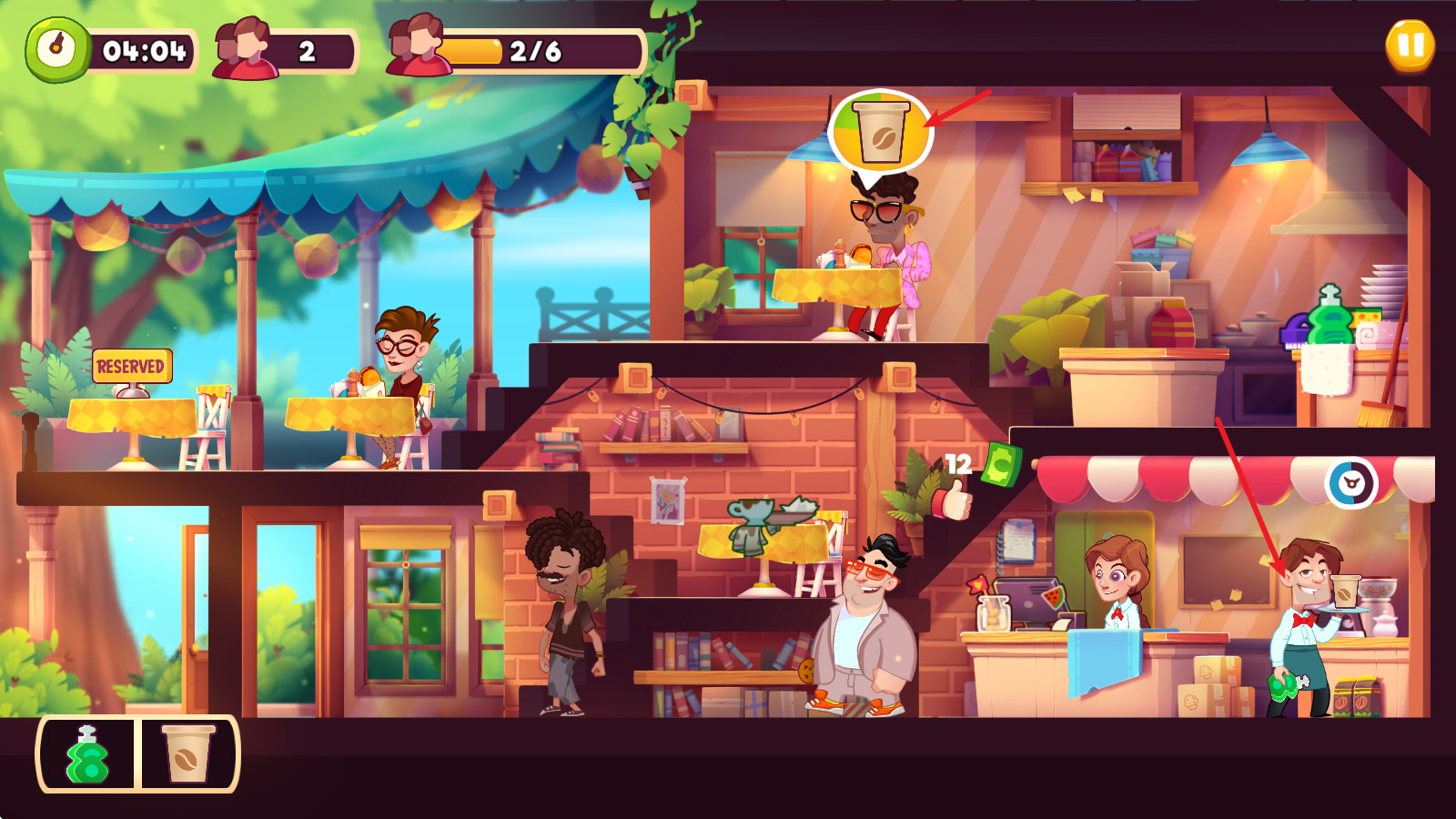 夢(mèng)想咖啡館無(wú)限星星版