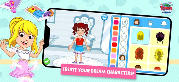 我的城鎮世界2025最新版全解鎖版