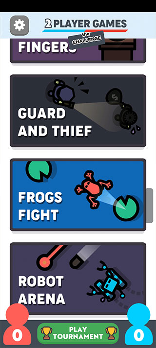 兩個人的游戲挑戰無廣告