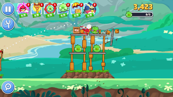 憤怒的小鳥朋友無限金幣版 憤怒的小鳥朋友無限金幣版