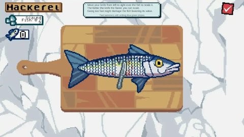 釣魚刮鱗模擬器