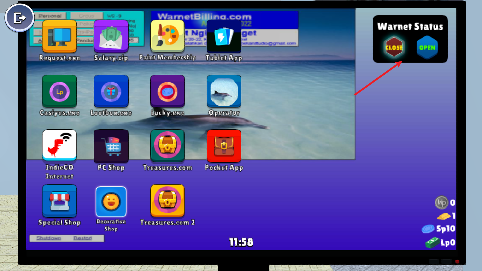 網(wǎng)吧模擬器無限金幣版