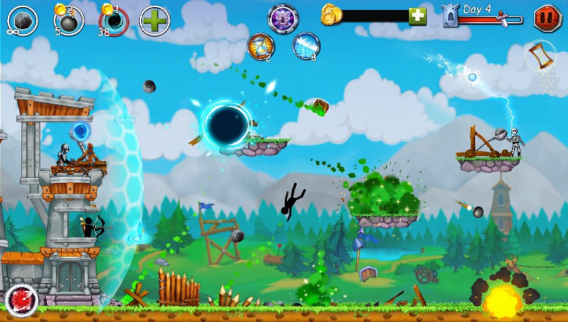 火柴人之守衛城堡2無限鉆石版