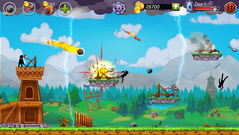 火柴人之守衛城堡2無限鉆石版