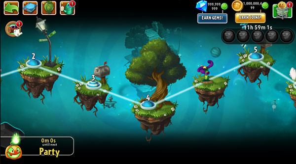 植物大戰僵尸2天空之城