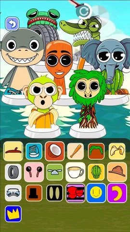 節(jié)奏盒子換裝合成