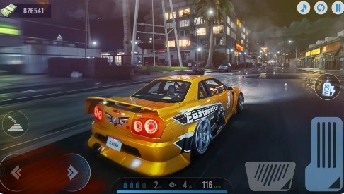 汽車漂移午夜駕駛