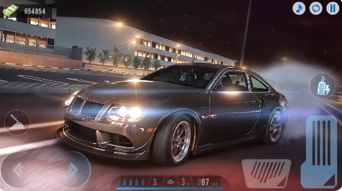 汽車漂移午夜駕駛