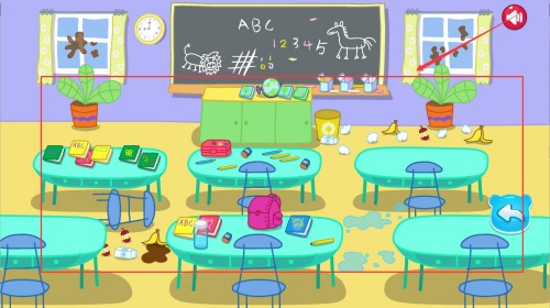 兔寶寶打掃教室