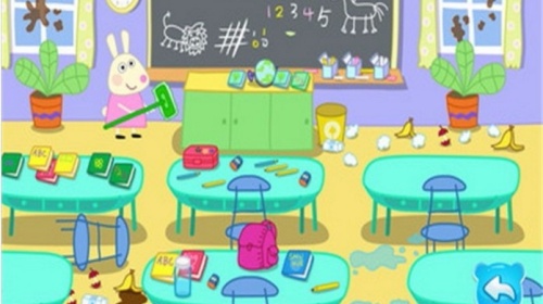 兔寶寶打掃教室