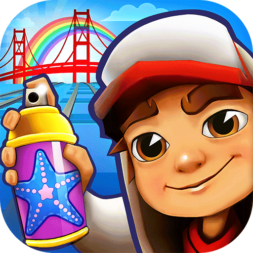 地鐵跑酷無限金幣版(Subway Surf)