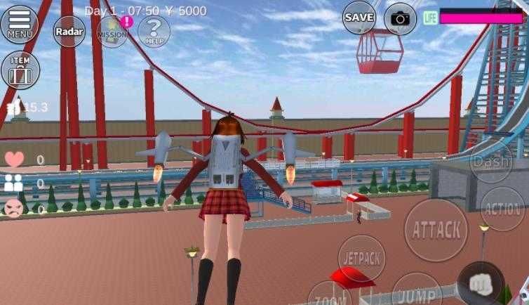 櫻花校園模擬器無廣告衣服全解鎖中文版