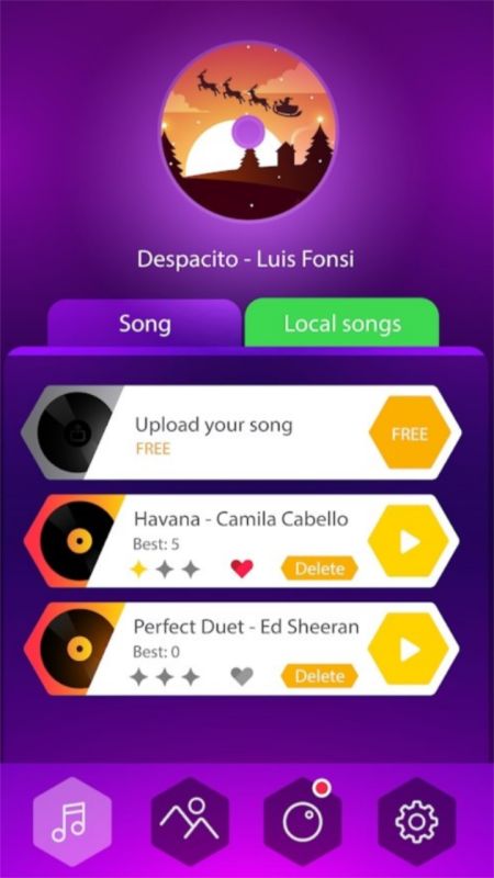 節奏彈球(Tiles Hop)