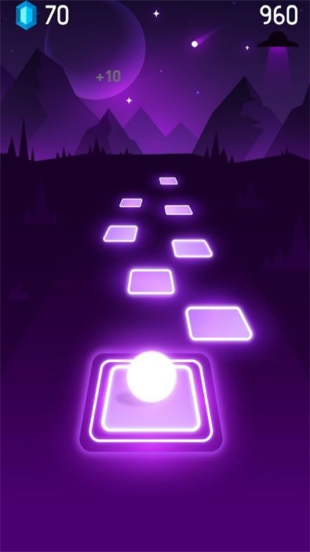 節奏彈球(Tiles Hop)